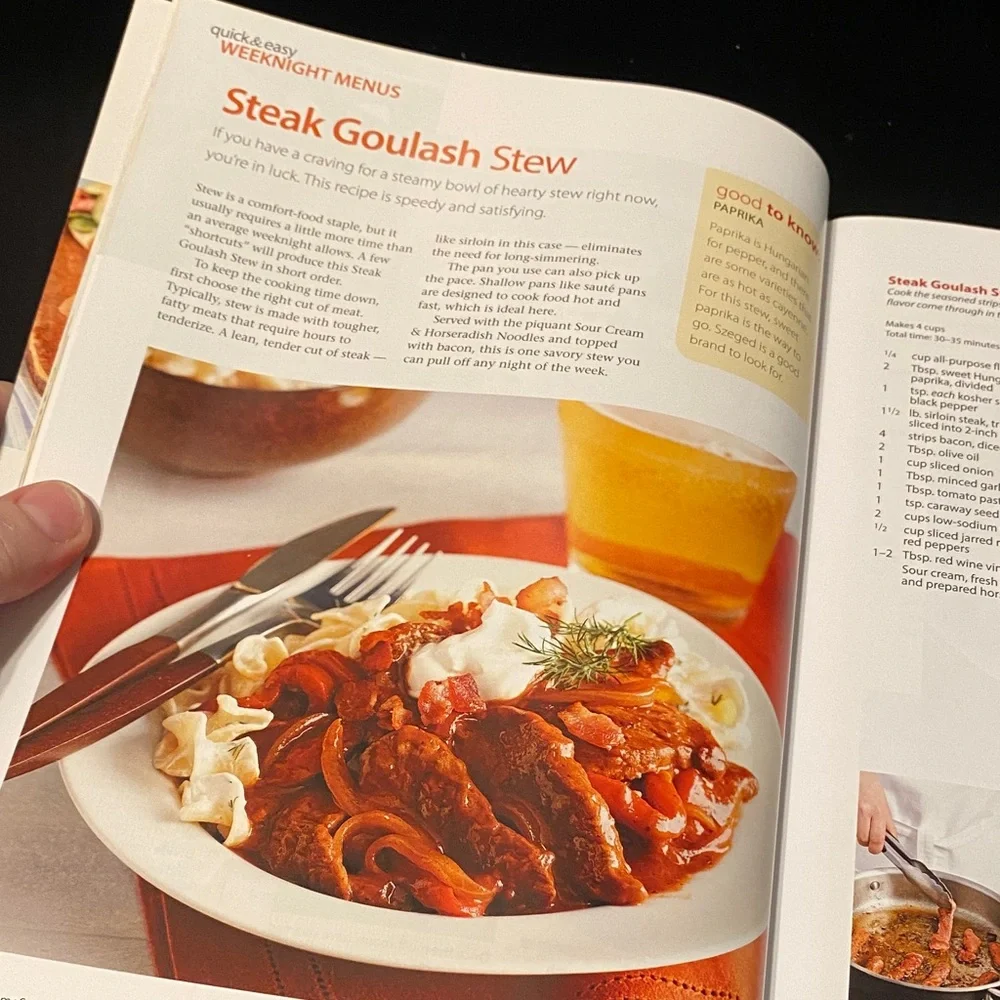 Cuisine Tonight quick easy
